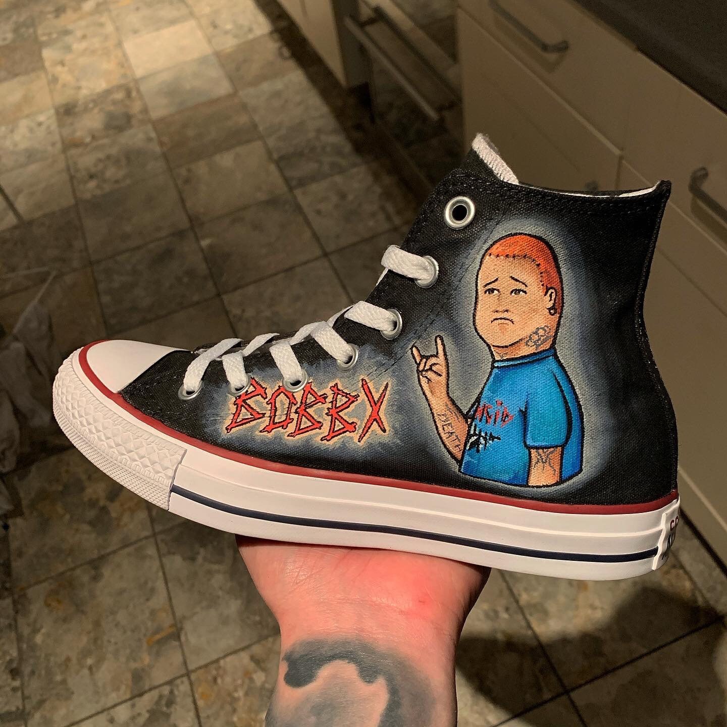 Custom Vans / Converse Made to Order Etsy