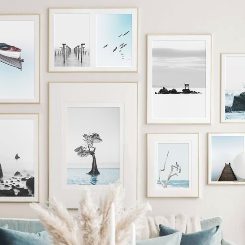 Nautical Coastal Wall Art Printable Instant Download 8x10 | Etsy