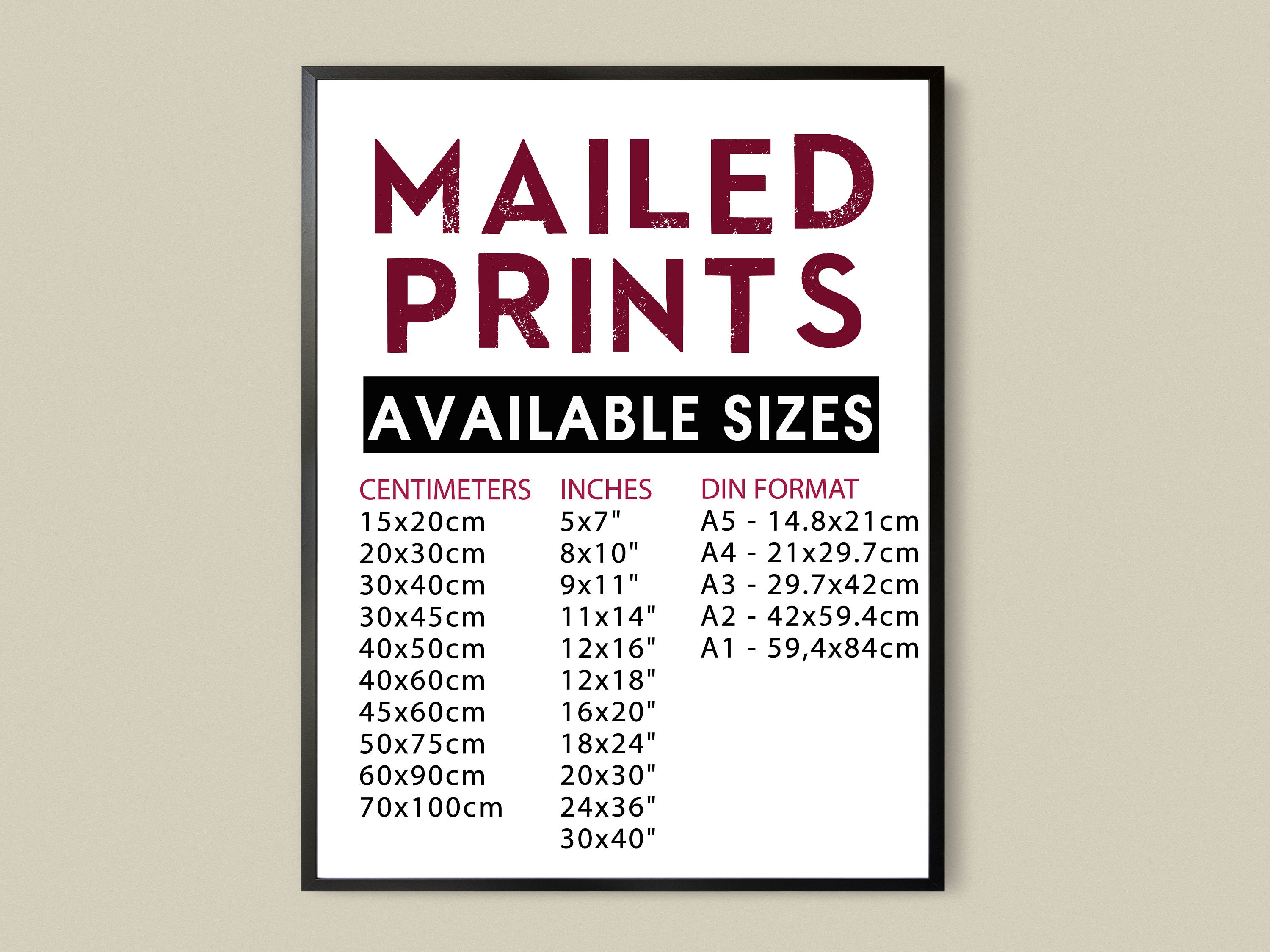 Printing service, Print and Mail, Fine Art Print, Printed wall art, Photo Print, Physical Print, Worldwide Shipping