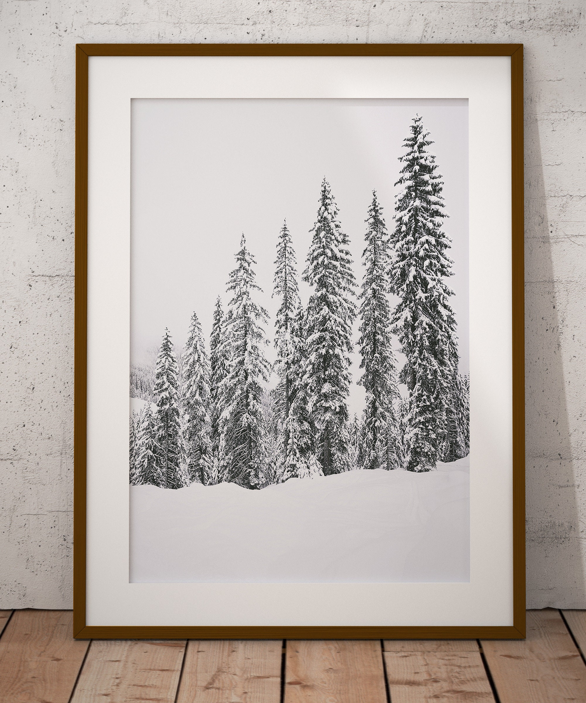 SET OF 6 Winter Forest Prints , Reindeer Photo, Log Cabin , Christmas ...