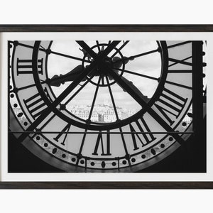 Set of 6 Printable Black and White Paris Photos, Paris Gallery Wall Set ...