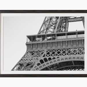 Set of 6 Printable Black and White Paris Photos, Paris Gallery Wall Set ...