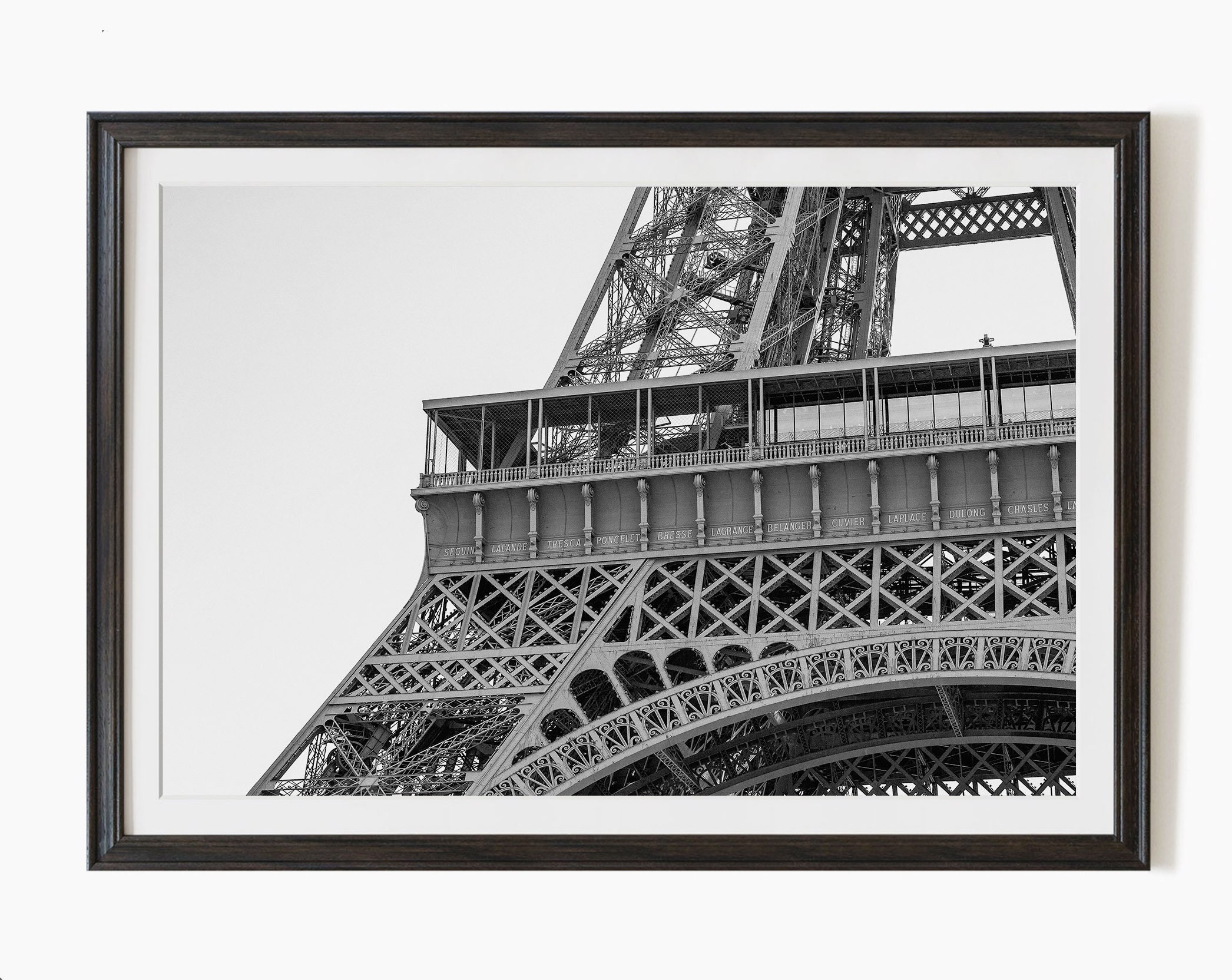 Set of 6 Printable Black and White Paris Photos Paris Gallery | Etsy
