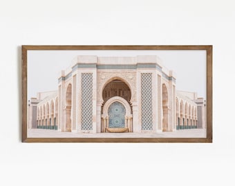Printable Moroccan Architecture Panorama photo , DIGITAL DOWNLOAD - Moroccan door print, Islamic wall art, arabic home decor