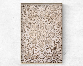 Printable Moroccan ornament photo,  boho digital art print, oriental bohemian print, Instant Download