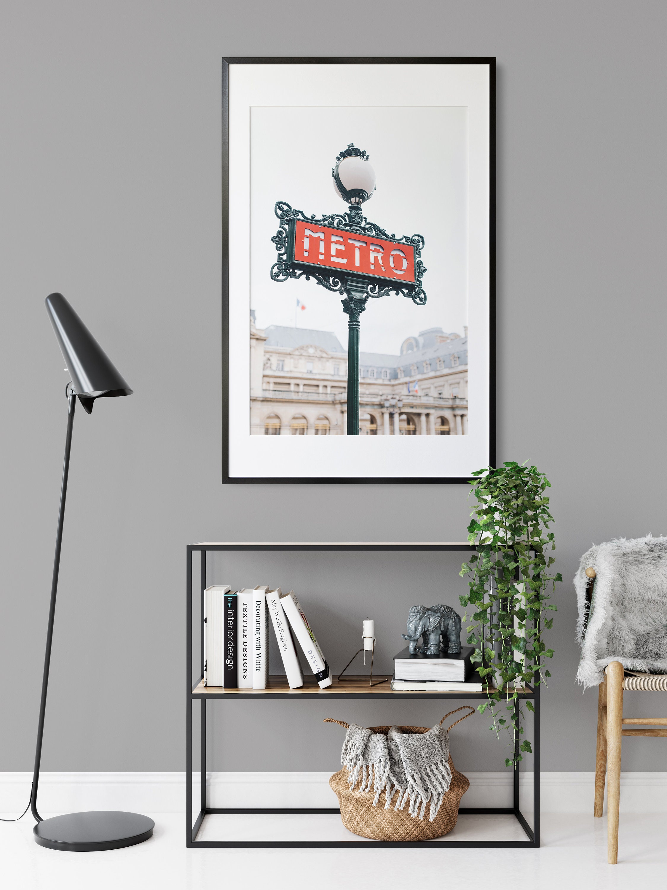 Download Printable Photo Paris Metro Sign Vertical Digital Art Print - Etsy