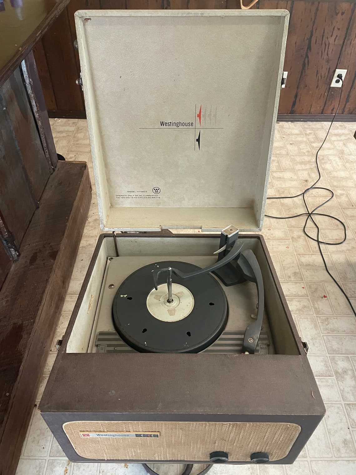 Westinghouse Record Player Etsy