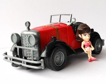 MOOMIN ムーミン カラビナ付 キルティングポーチ リトルミイ柄