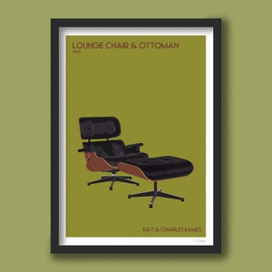 The Eames Lounge Chair & Ottoman 1956 - Ray and Charles Eames
