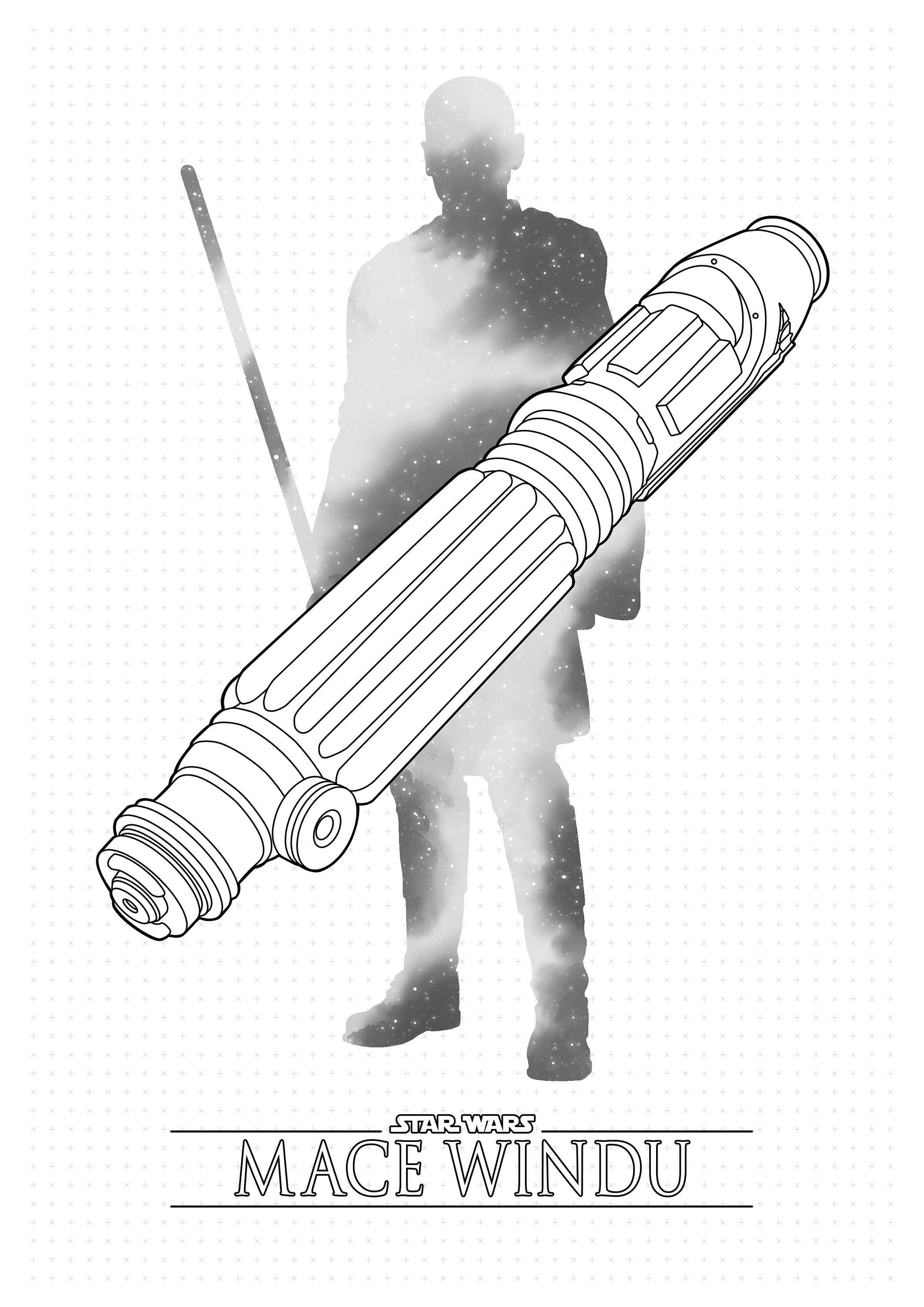 Mace Windu Lightsaber Etsy