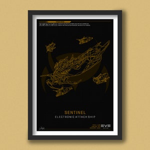 Eve Online - Sentinel - Amar Empire Electronic Attack Frigate