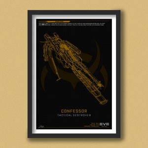 Eve Online - Confessor - Amarr Empire Tactical Destroyer