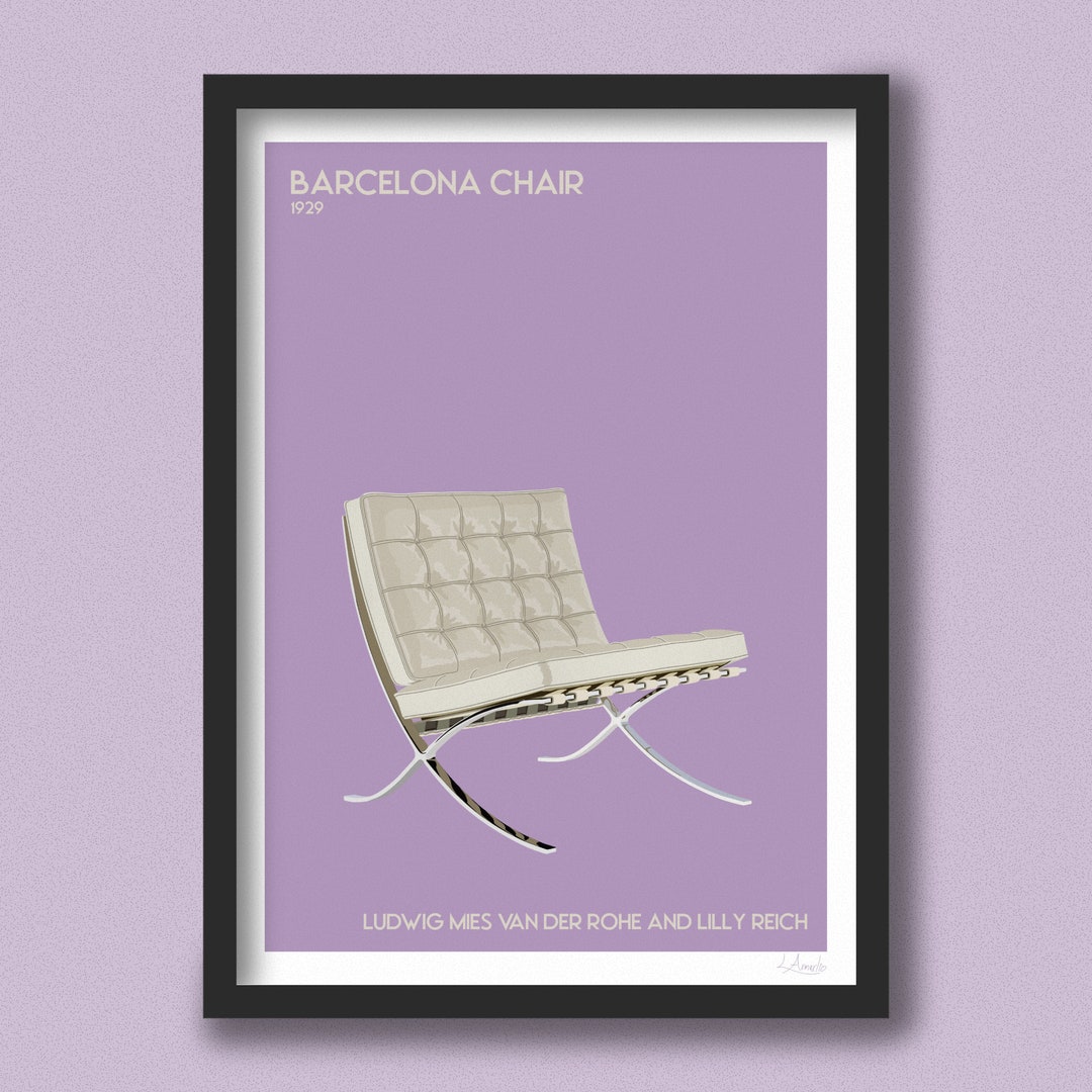 The Barcelona Chair 1929 Designed By Ludwig Mies Van Der Rohe And the-barcelona-chair-1929-designed-by-ludwig-mies-van-der-rohe-and