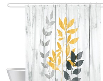 Yellow And Gray Shower Curtain Yellow And Gray Shower Curtain, Yellow And Grey Shower Curtain Sets