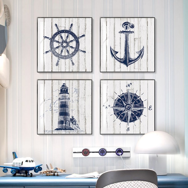 Nautical Wall Art Etsy