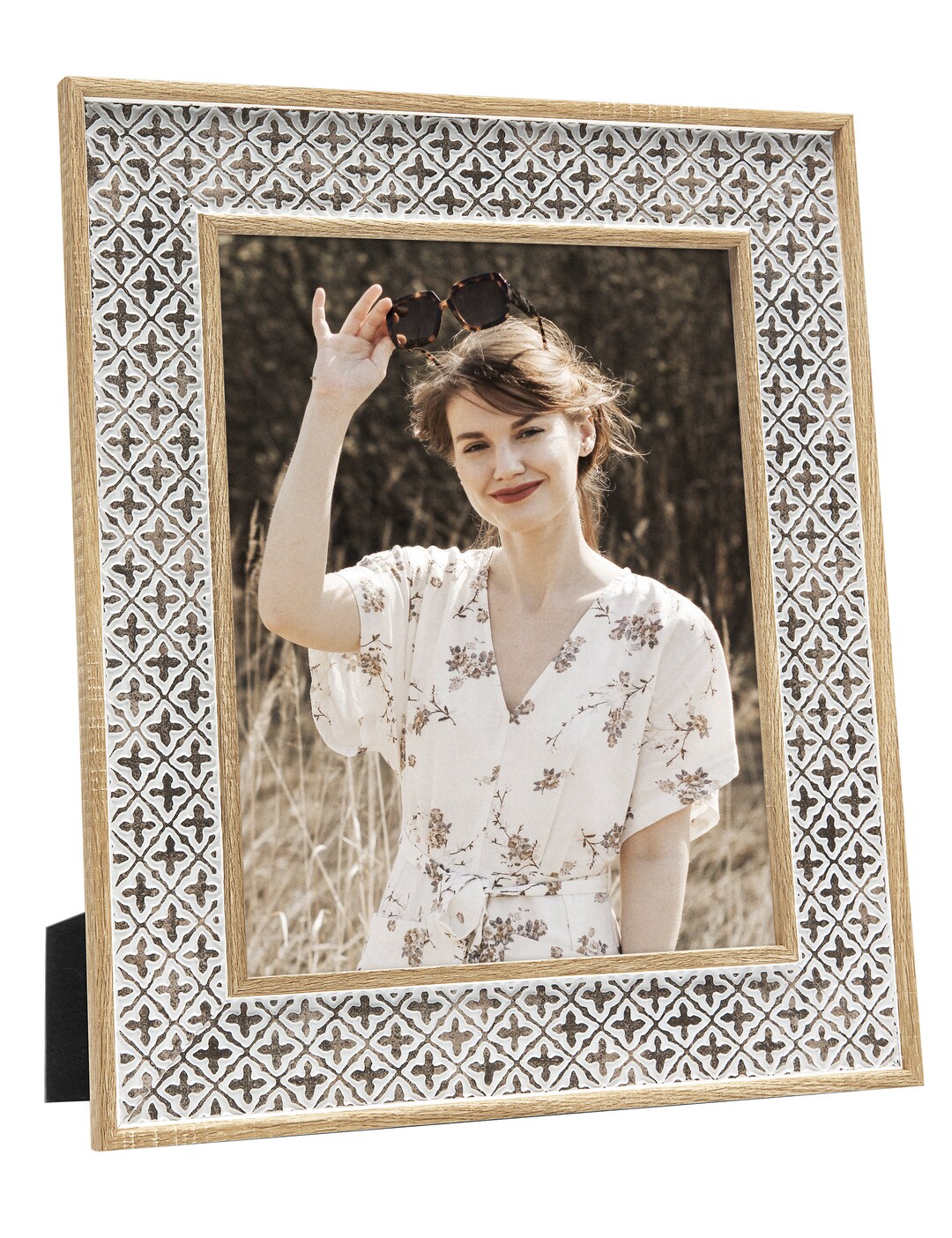 Afuly 8x10 Picture Frame Boho Picture Frames Distressed Etsy