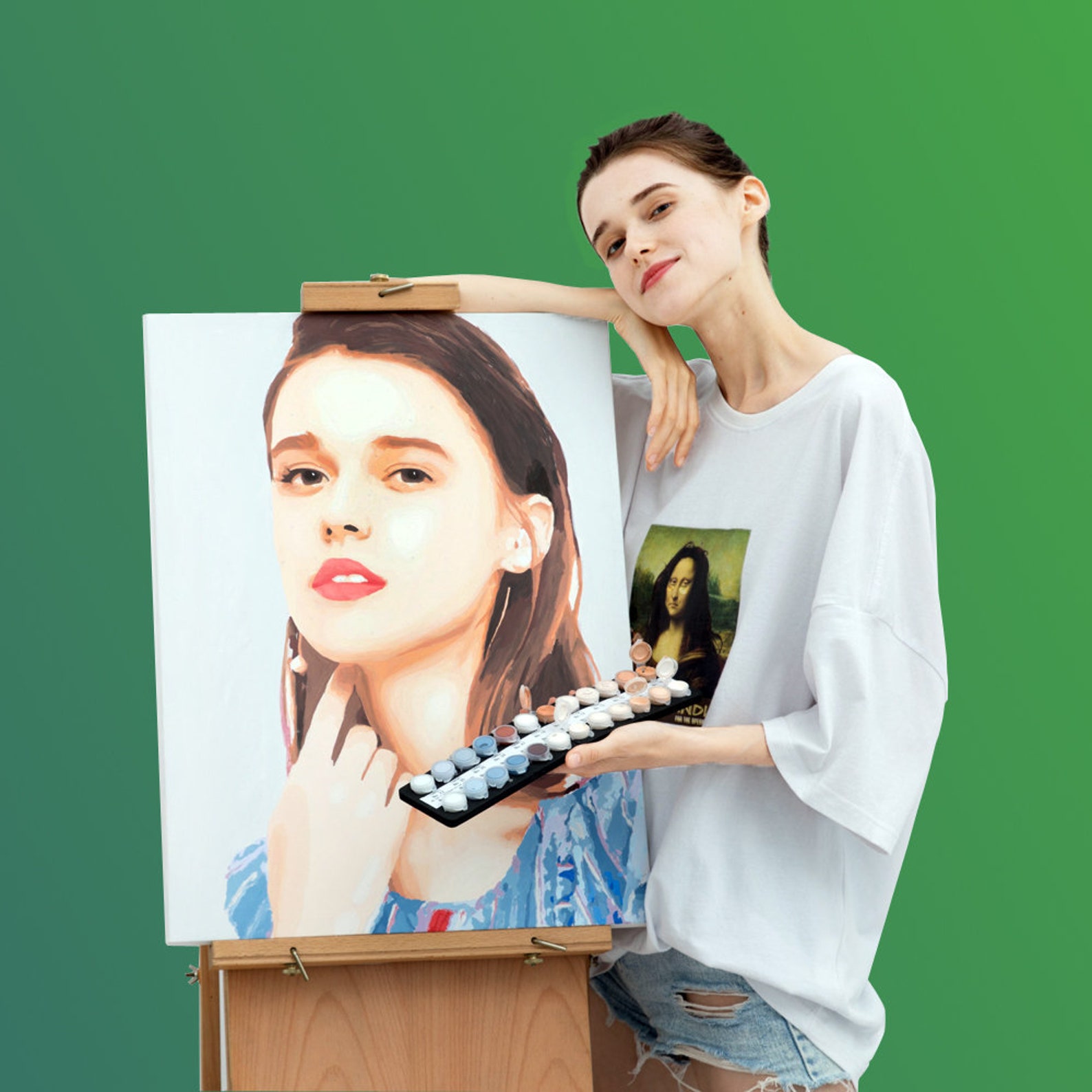 Sumgar Custom Paint by Numbers Kit /paint Your Etsy