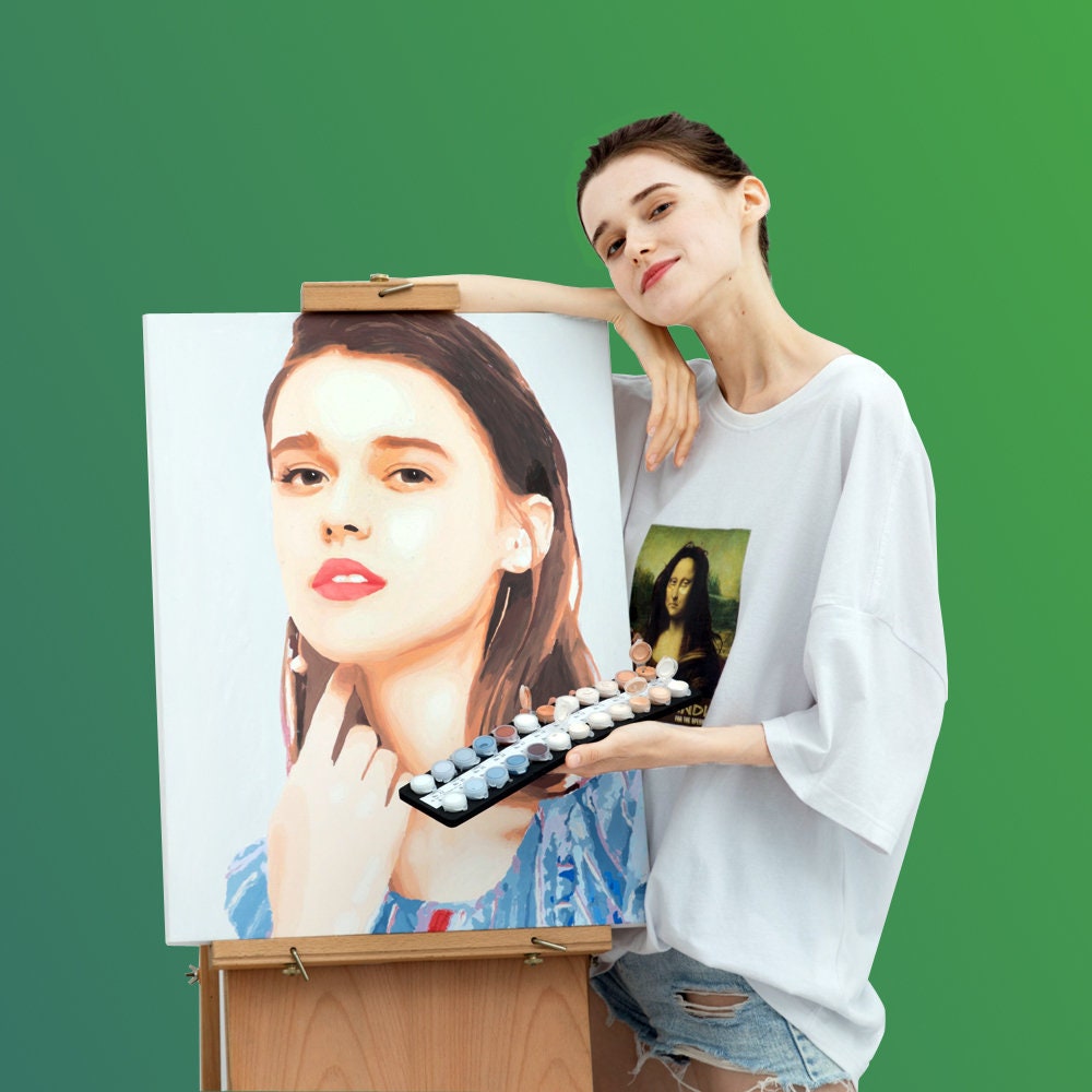 Sumgar Custom Paint by Numbers Kit /paint Your Etsy