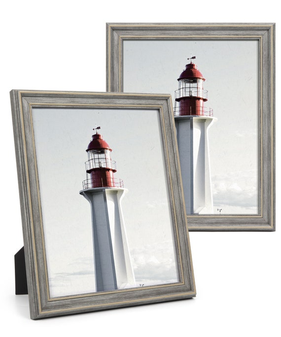 Vintage 8x10 5x7 Picture Frames Photo Frame with Mat Tabletop or Wall Gifts