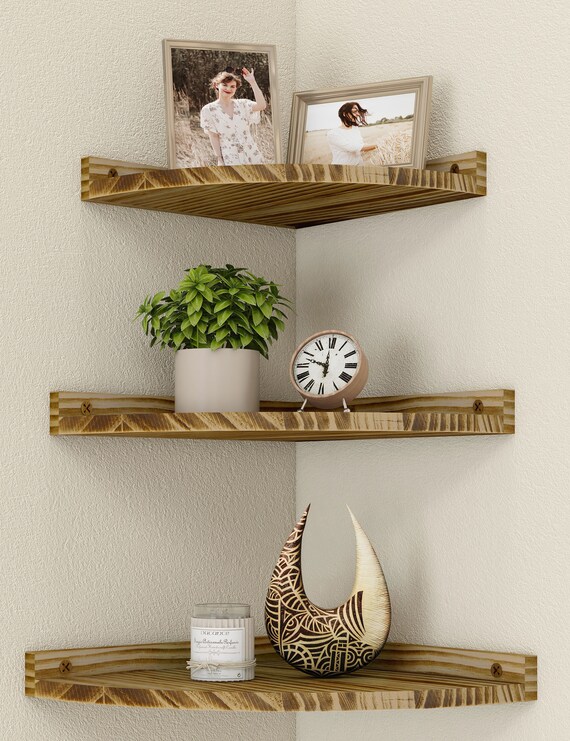 Hanging corner shelf deals