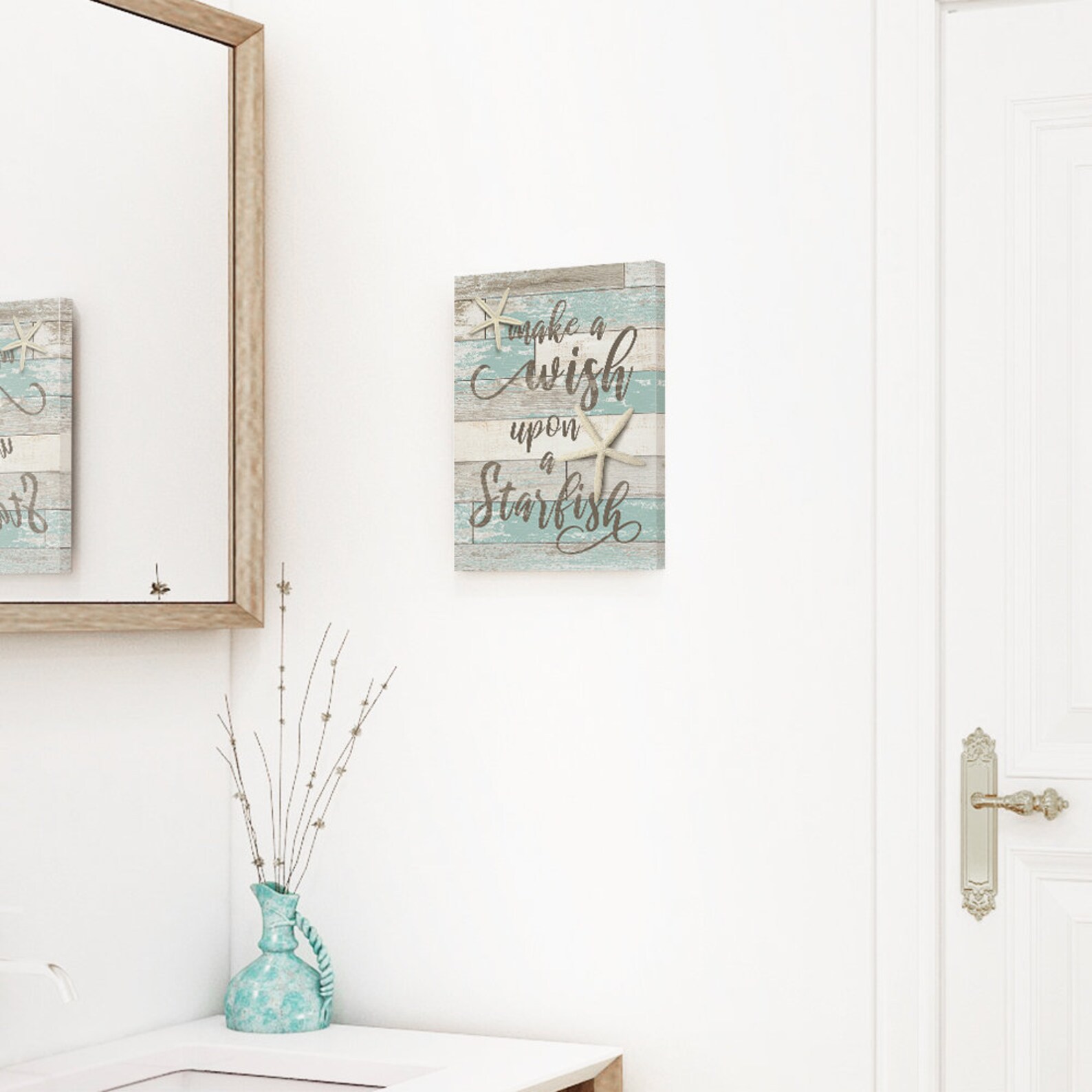 Seestern-Wand-Dekor Ozean inspirierende Zitat Kindergarten | Etsy