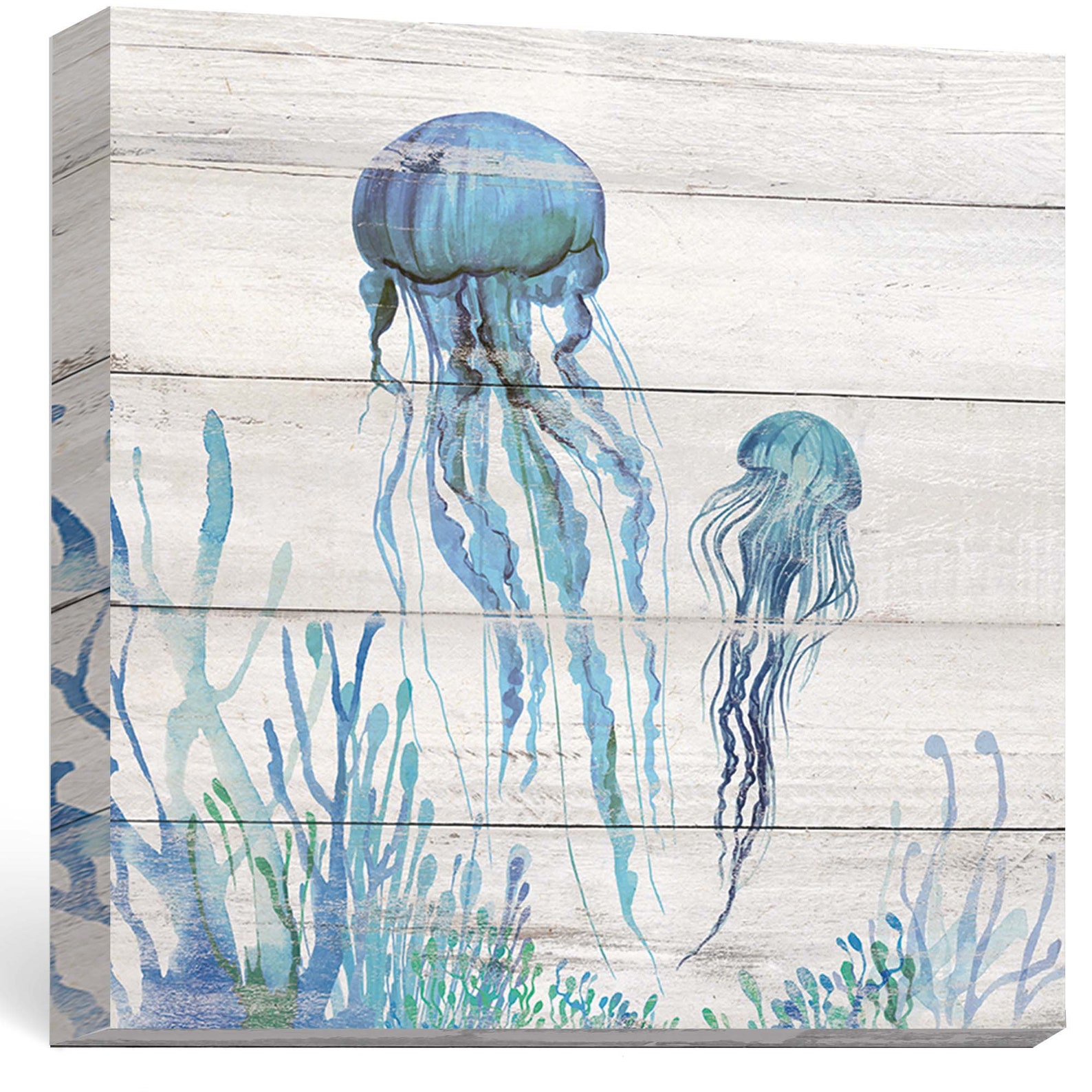 Sumgar Framed Wall Art Ocean Nursery Decor Sea Life Ocean Etsy