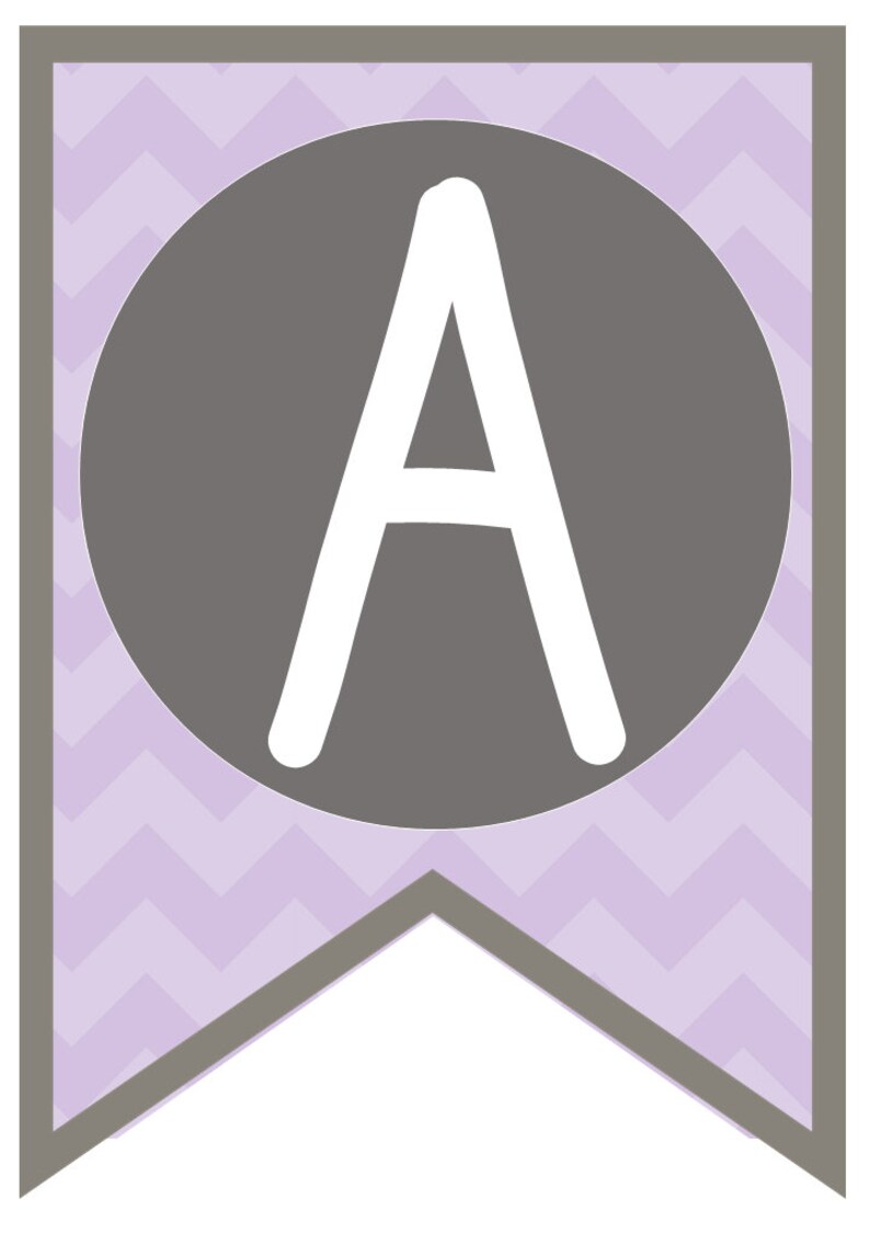 printable pastel alphabet number bunting garland banner