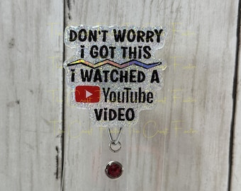 Funny Nurse Badge Reel: I Watched a YouTube Video
