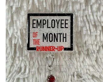 Funny Employee of the Month Runner Up Badge Reel