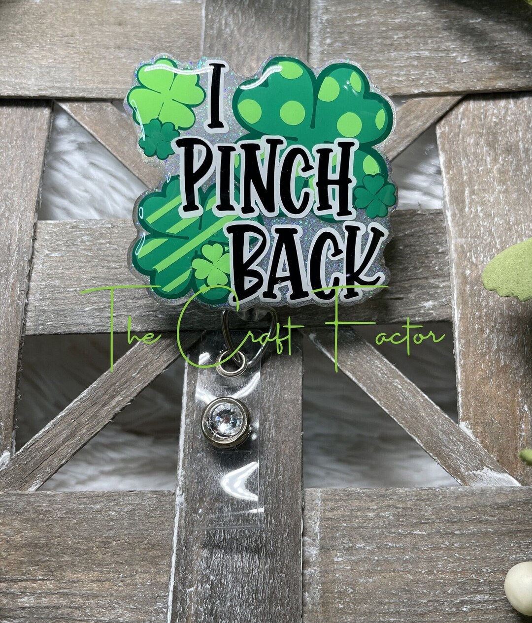 Four Leaf Clover Brooch, St. Patrck's Day Brooch, Lucky Four Leaf