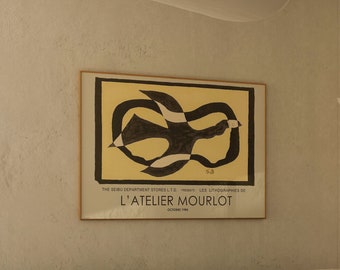 George Braque - Bird passing through a Cloud / L’Atelier Mourlot - 1984 - Expressionism - Atelier Mourlot