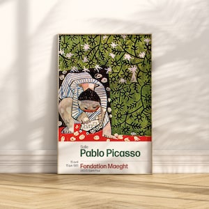 Picasso &#39;Child Playing&#39; Print - Galerie Maeght Expressionism (Downloadable)