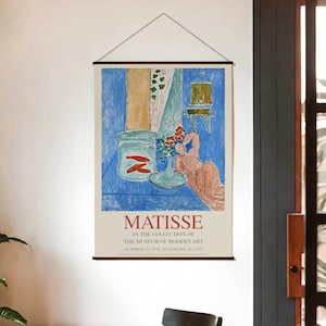 Henri Matisse Goldfish and Sculpture / Issy-les-Moulineaux - Spring Summer 1912 - Exhibition Poster - Goldfish and Sculpture, 1978