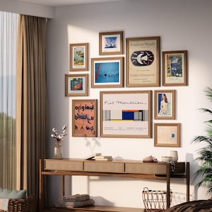 Eclectic Home Gallery - Zestaw 10 sztuk / Przytulny zestaw domowy - Kandinsky - Brayer - Picasso - Miro - Braque - Bauhaus - Lundstrom - Bourgeois