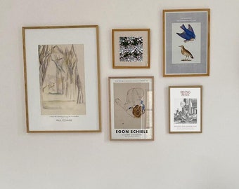絵画 （5） Gallery Wall Set - Simple Harmonic Minimalist Set - Set of