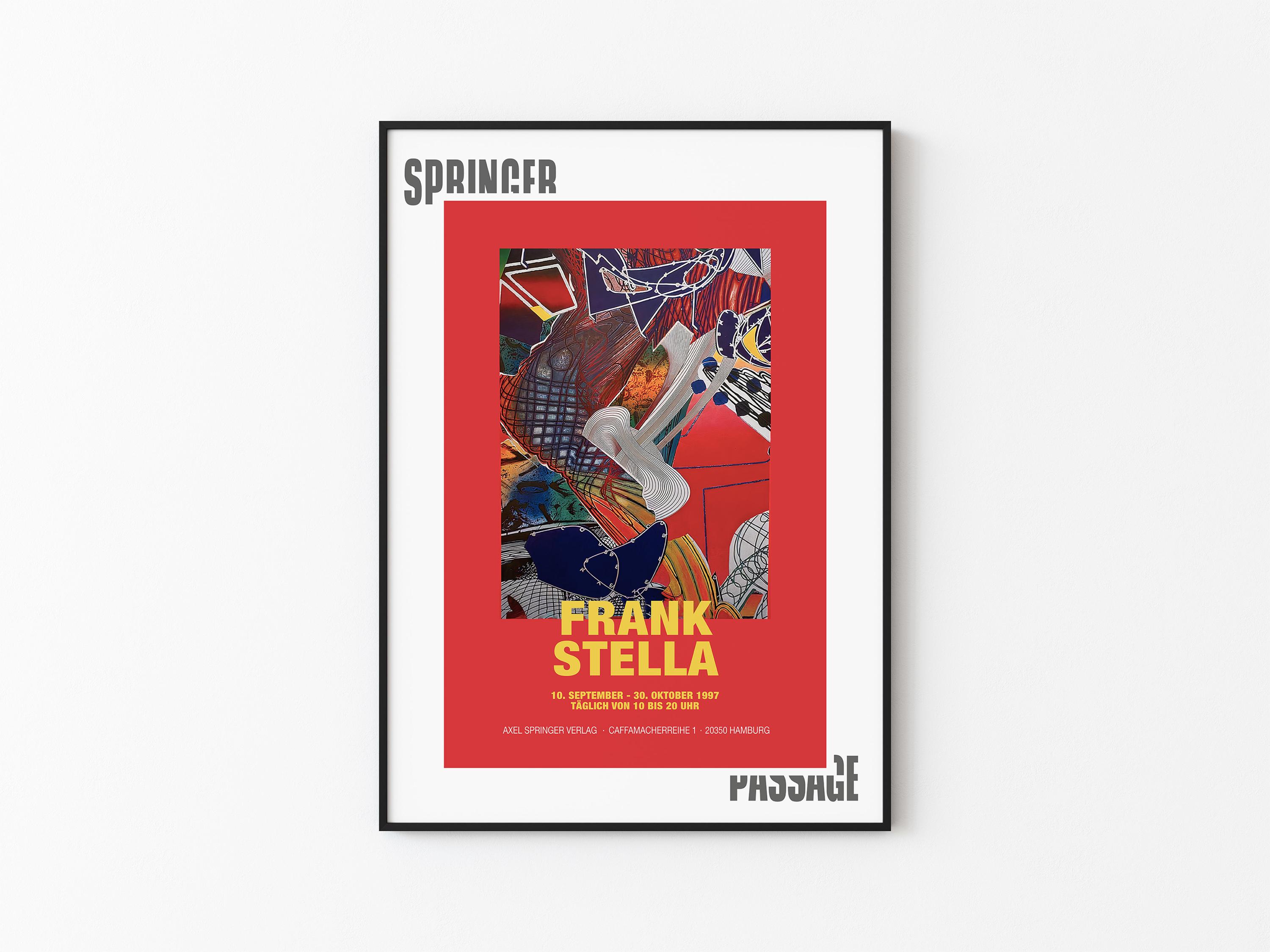 Frank Stella Exhibition Poster: Hamburg, 1997 (digital Download