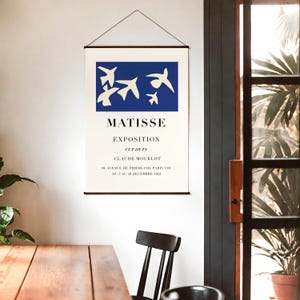 Henri Matisse Cut Outs Exhibition Poster: French Wall Art (Digital Download)