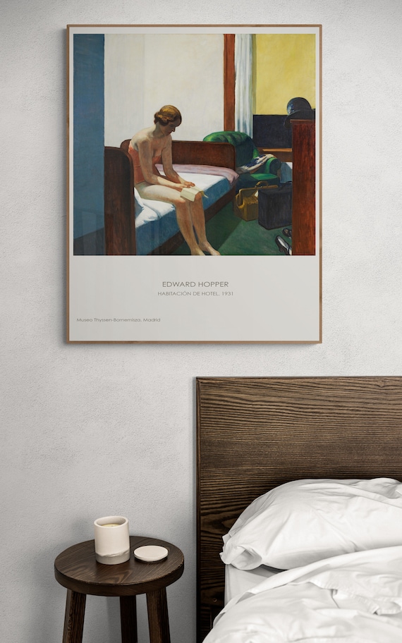 額装品/Hotel Room 1931/エドワード ホッパー/ポスター 額装品/Hotel Room 1931/エドワード ホッパー/ポスター Hotel