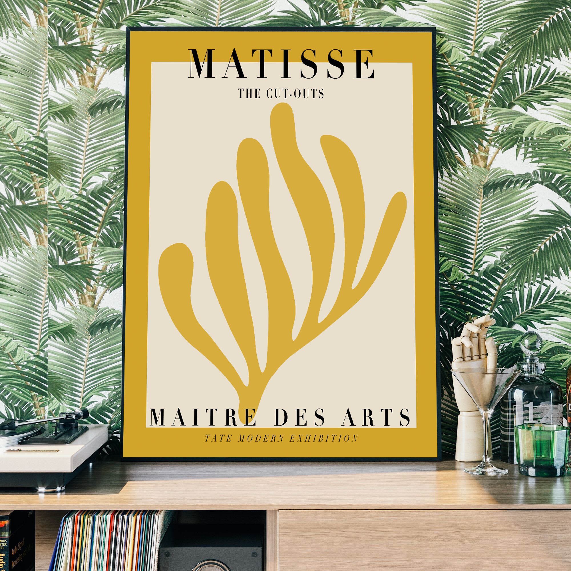 Henri Matisse Cutouts Printable Art Exhibiton Poster - Etsy