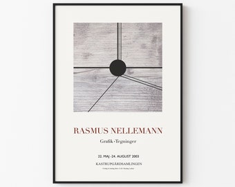 Rasmus Nellemann - Finest exhibition poster with motif by Rasmus Nellemann - Danish Art - Scandinavian - Physical Poster