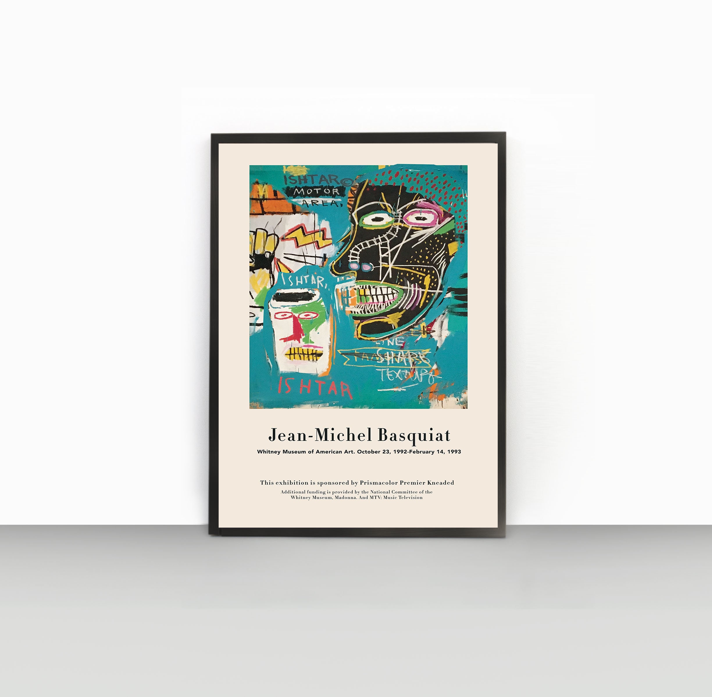 Black Artist Basquiat Ishtar Jean Michel Basquiat Green Etsy Ireland