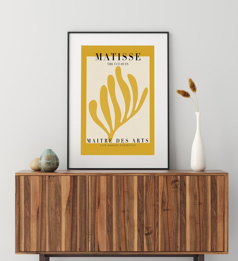 Henri Matisse Cutouts Printable Art Exhibiton Poster - Etsy