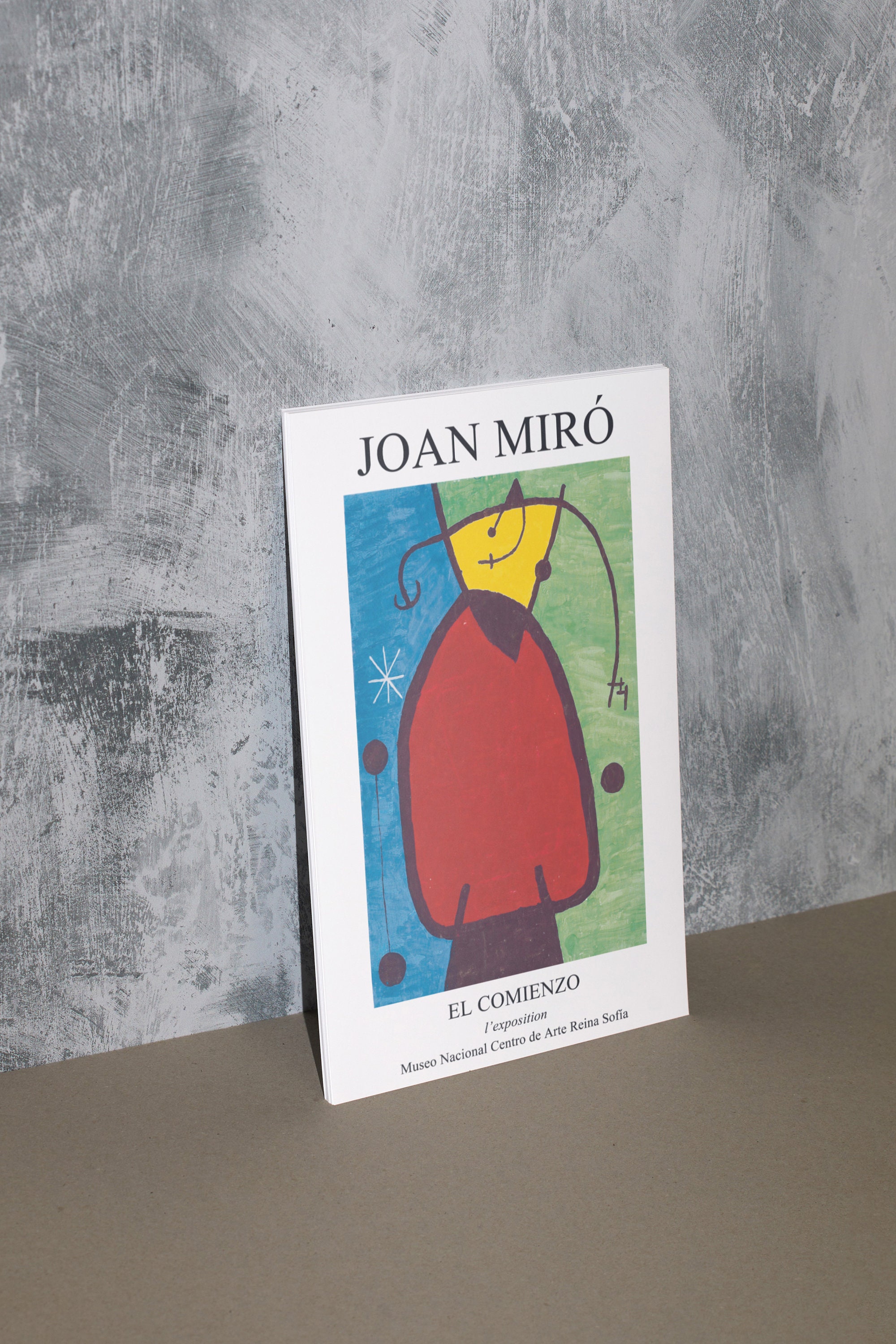 Joan Miro El Comienzo / Peinture abstraite / Museum Print Affiche