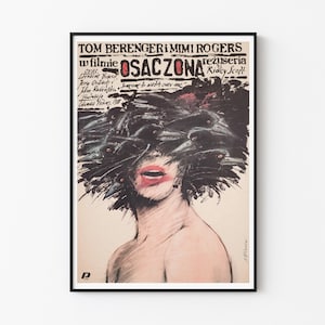 Póster de la película Pagowski - Alguien que me cuide - Póster original de la película polaca de Andrzej Pagowski, 1989