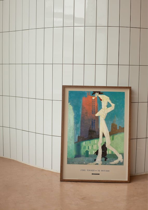 額装品/Composicion（リオネル ファイニンガー）/ポスター 額装品