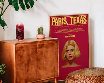 完売品boutique 47 PARIS TEXAS美品 Paris, Texas Movie Poster: Wim Wenders Film, Nastassja Kinski - Etsy