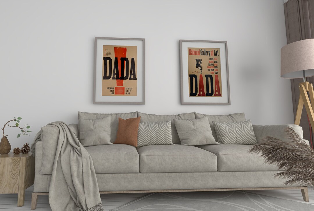 Dada Poster: National Gallery of Art, Washington - Double Set - Etsy