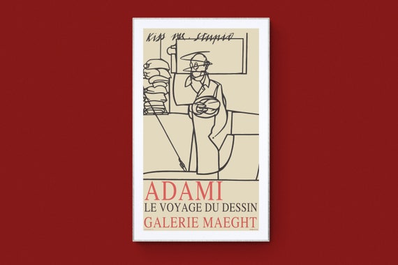 アート・デザイン・音楽 Valerio Adami : le voyage du dessin Le Voyage Du Dessin - Galerie Maeght | Valerio Adami | RoGallery