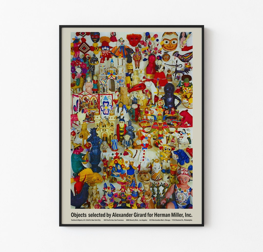 Herman Miller Girard Exhibition Poster: Vintage Modern Wall Art (digital  Download)
