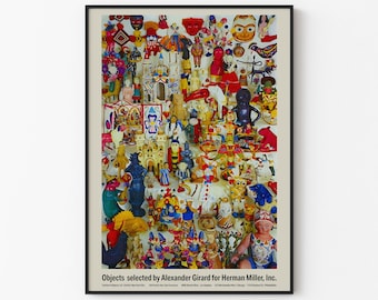 Alexander Girard, Original Exhibition Museum Poster - Etsy